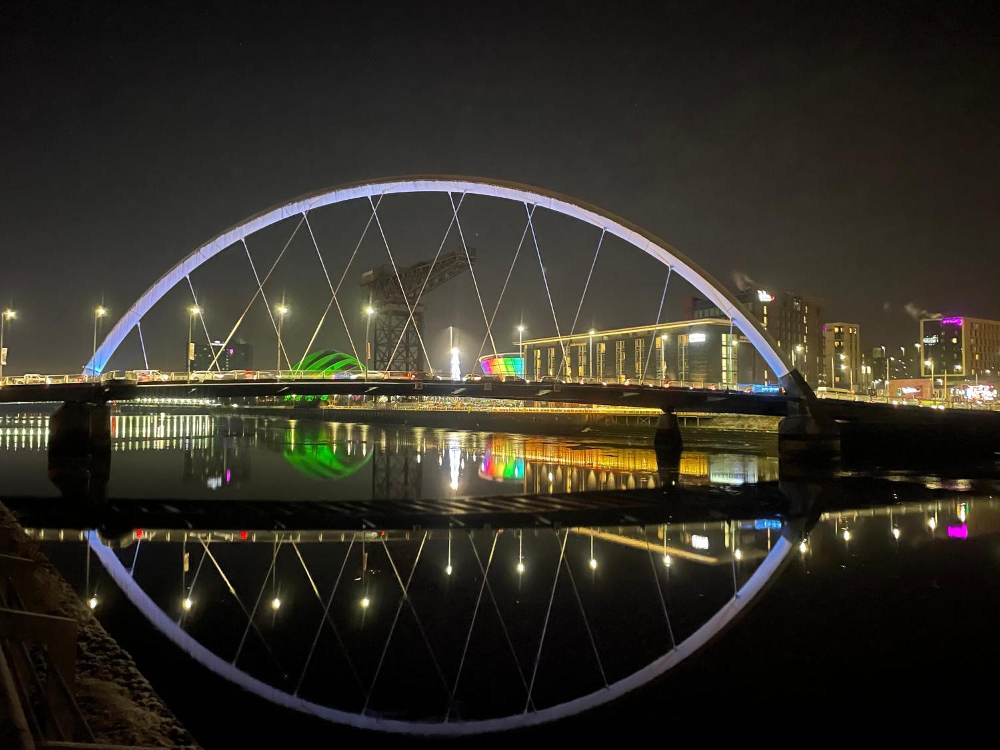 Glasgow Secc Hydro River View Bagian luar foto